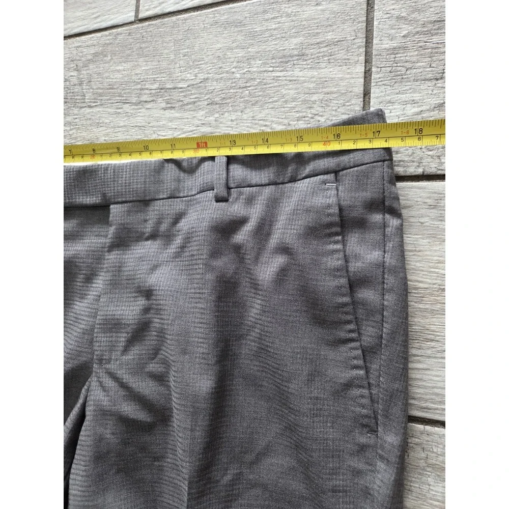 Z Zegna Mens 40R Gray 100% Wool Slim Fit Drop 7 Two Piece Suit Luxury Formal